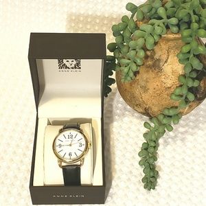 Anne Klein Leather Watch